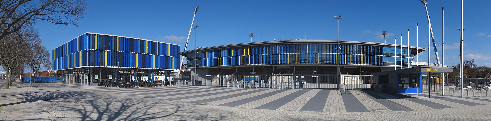 Braunschweig, Germany: the Eintracht-Stadium .