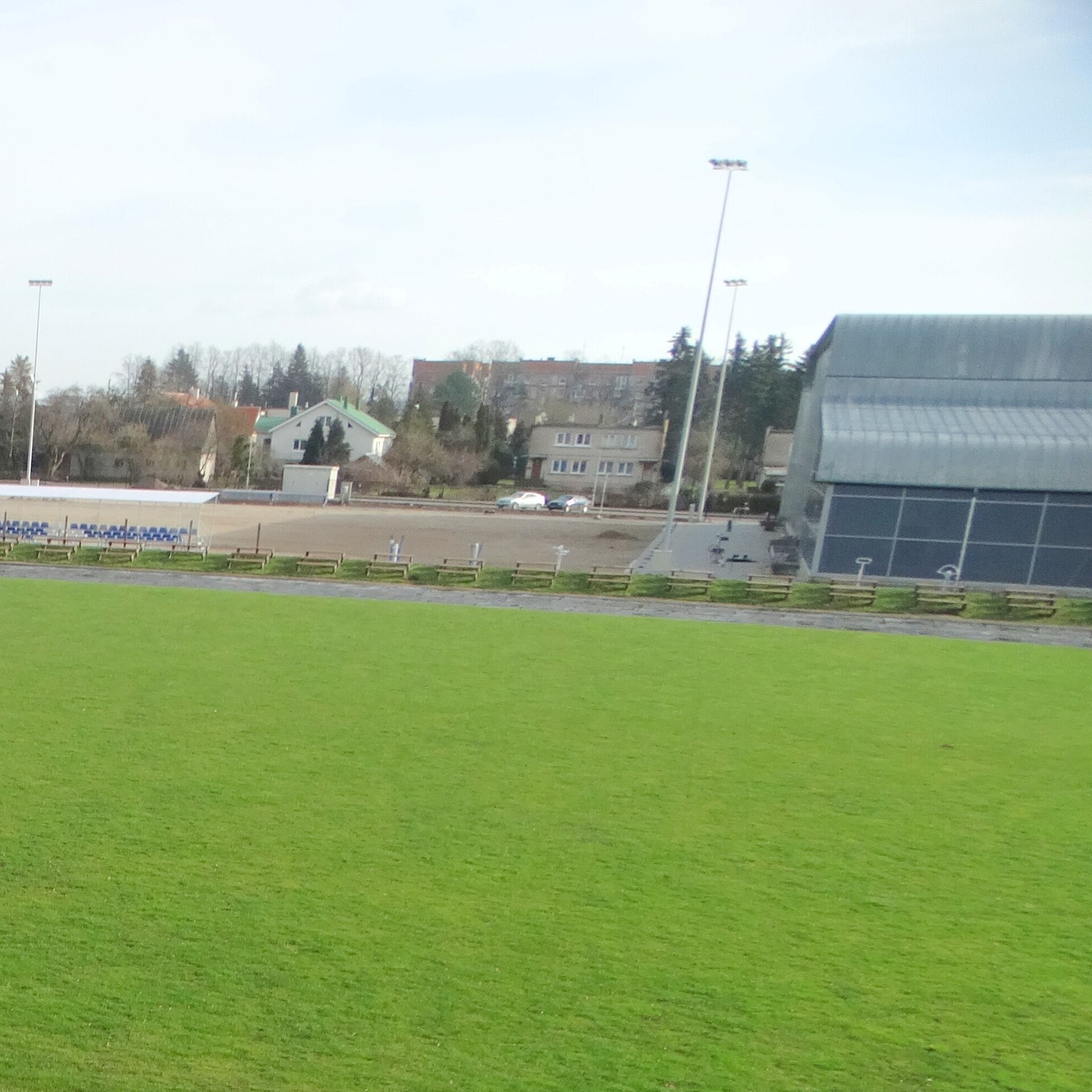 Football stadium, Kretinga, Lithuania