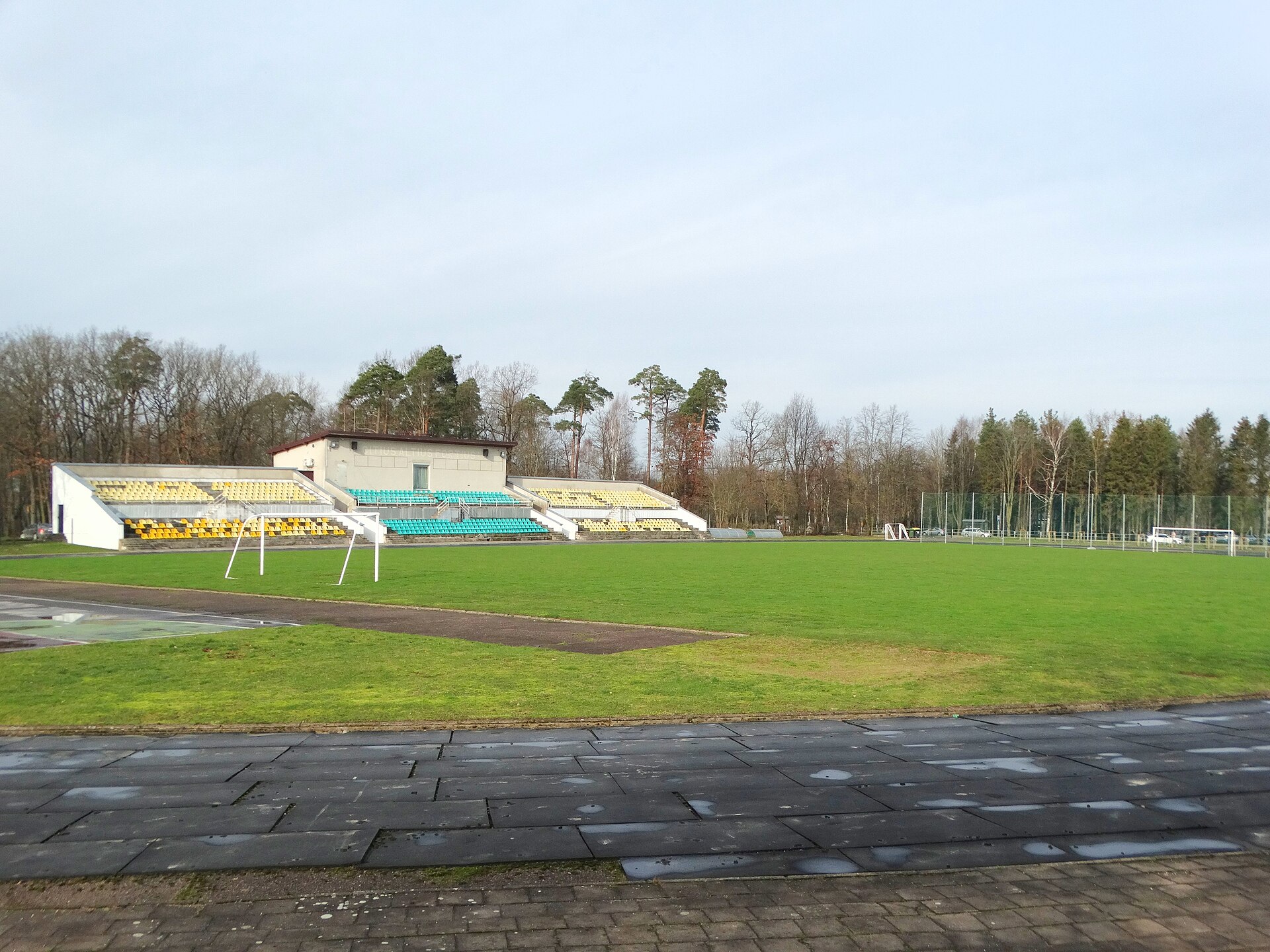 Football stadium, Kretinga, Lithuania