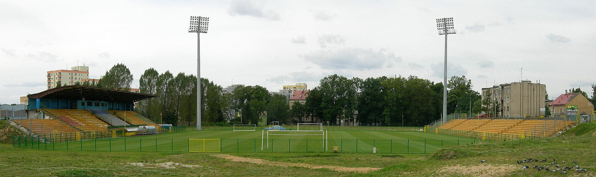 Stadion Miejski (Municipal Stadium) in Bielsko-Biała.