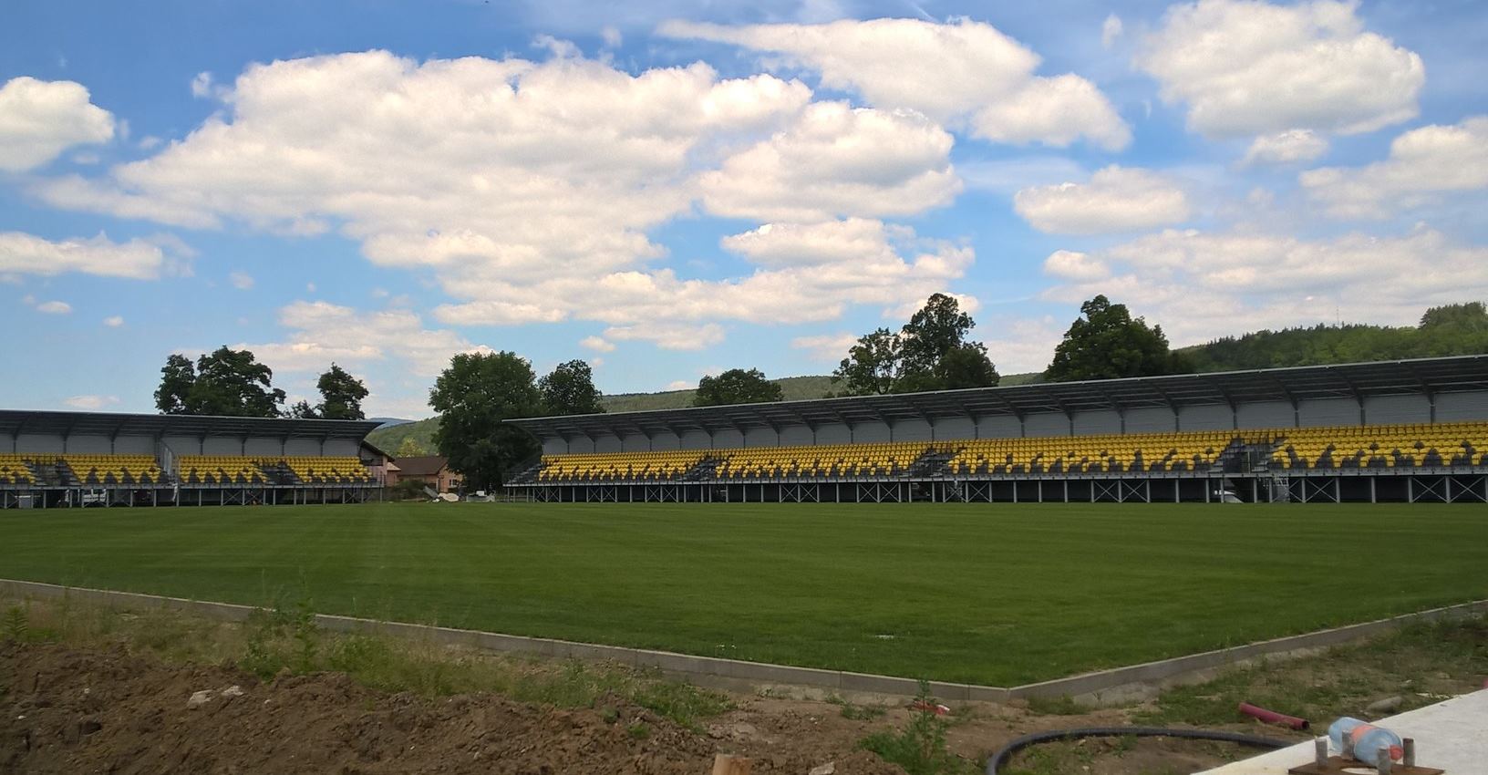 Mestský futbalový štadión Žiar nad Hronom, Žiar nad Hronom, Slowakei