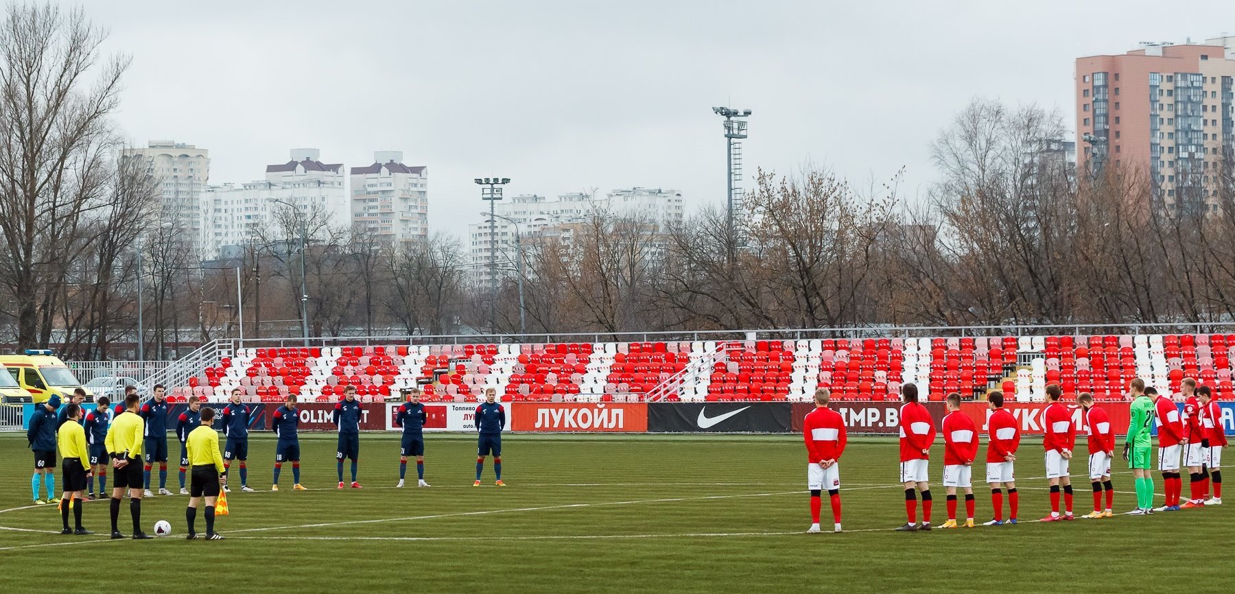 Stadion der Tscherenkow-Spartak-Fußballakademie, Moskau, Russland