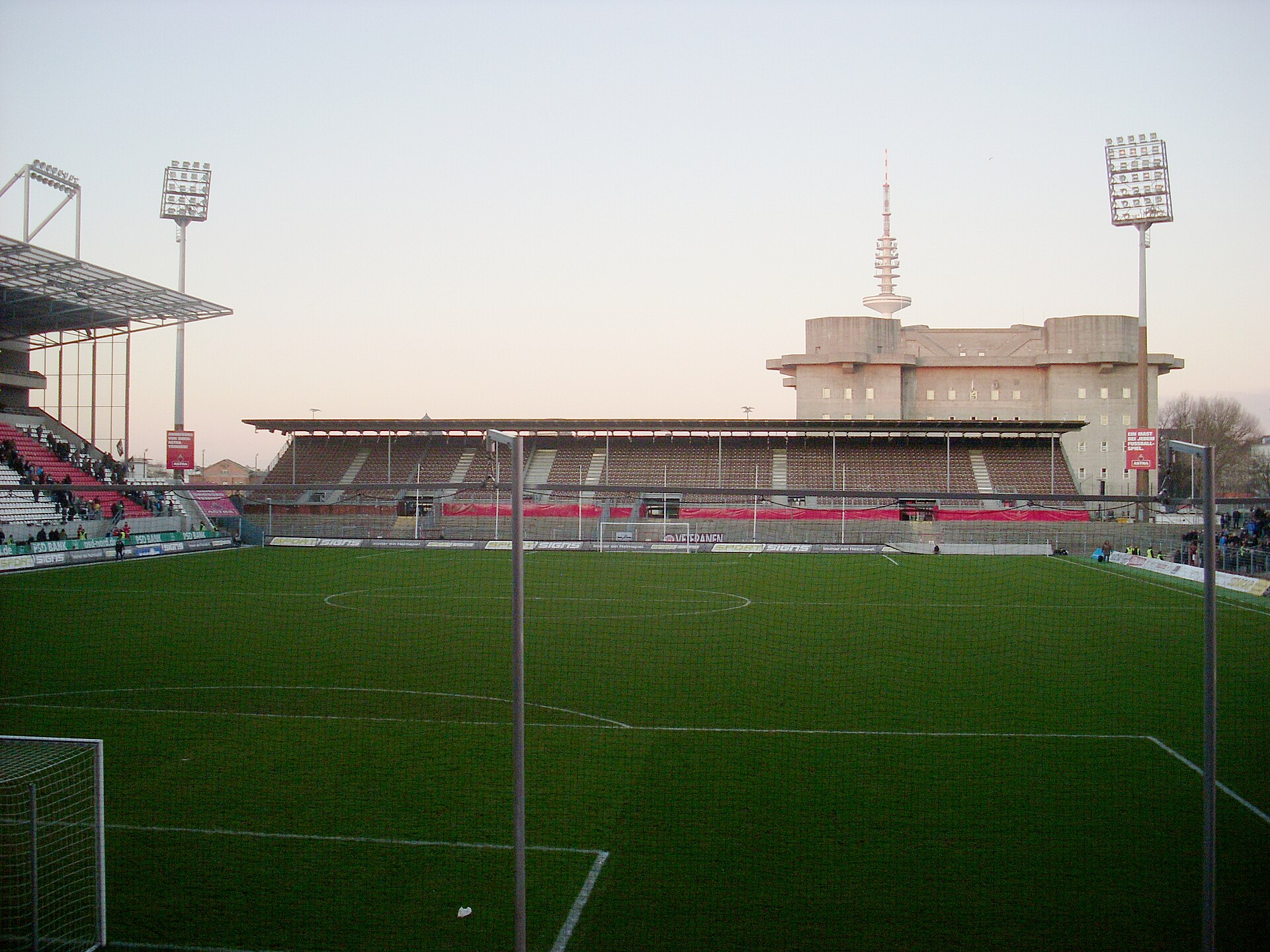 Hamburg Millerntor-Stadium of FC St. Pauli