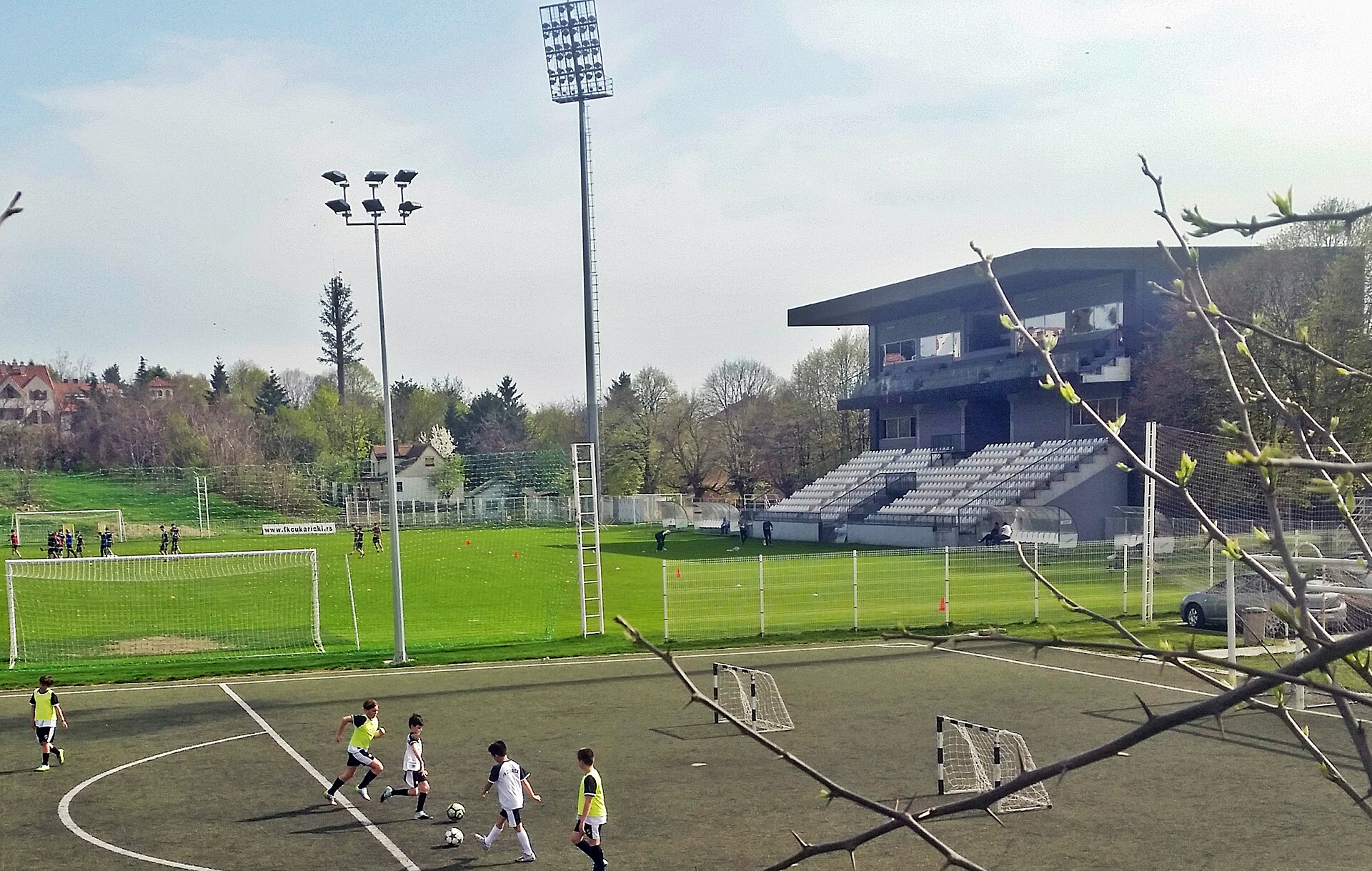Tribuna centrale Stadio Banovo Brdo
