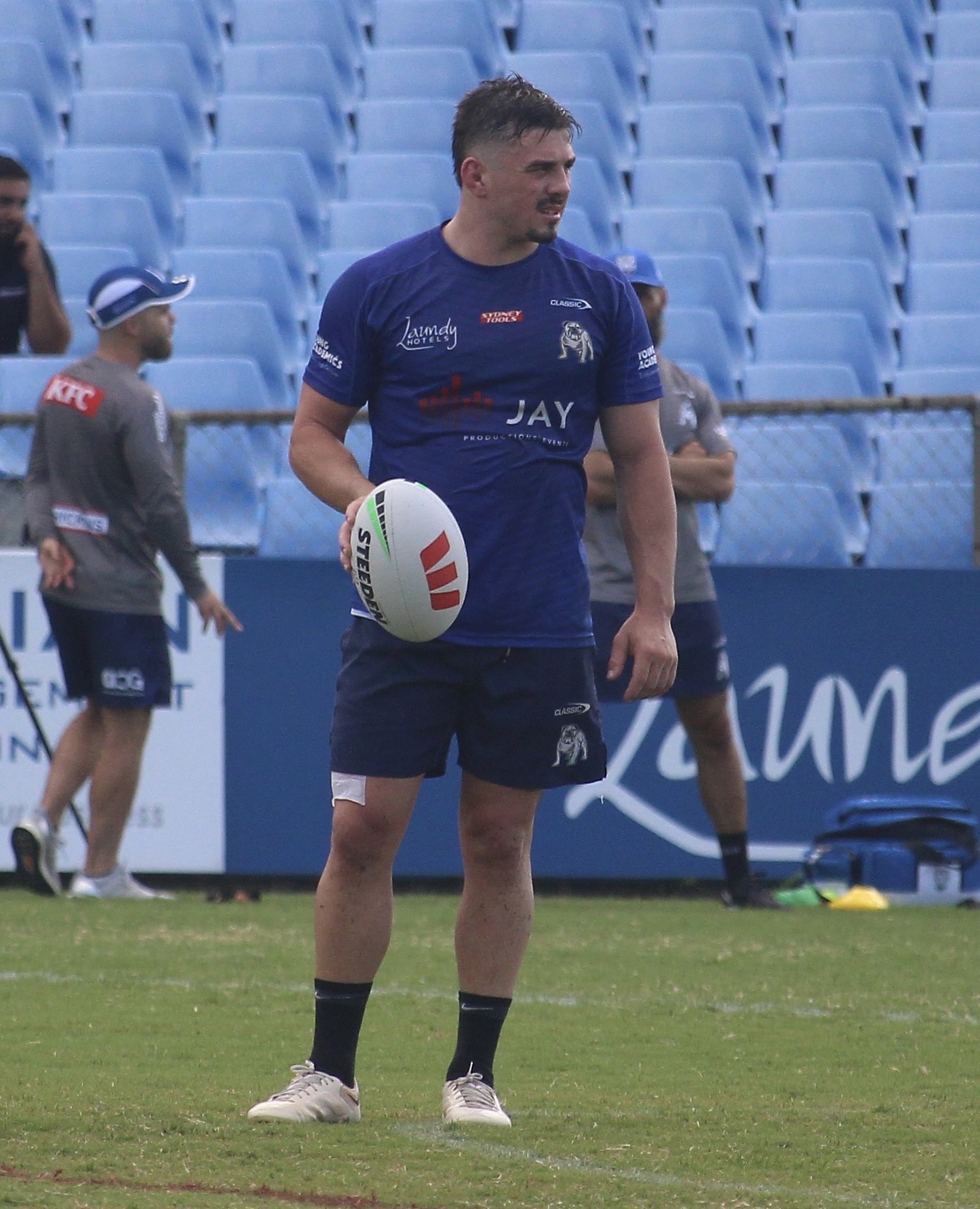 Reed Mahoney pictured during pre-season training ahead of the 2023 season.