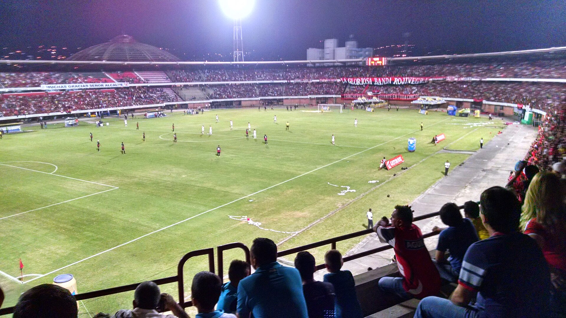 Primer partido del 2015, jugando nuevamente en la A.
