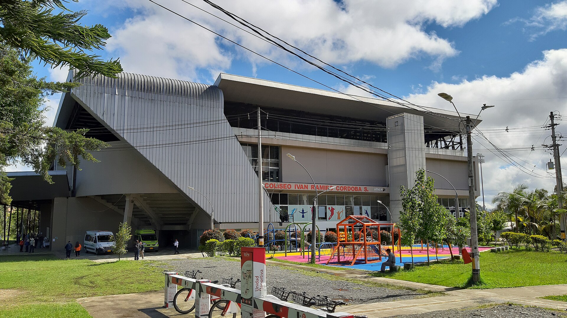 Coliseo Ivan Ramiro Cordoba de Rionegro. Antioquia. Colombia.