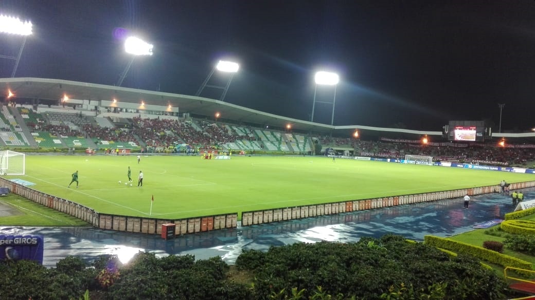 Centenarium Stadium (Estadio Centenario) América de Cali v. Boyacá Chicó. América played as local.