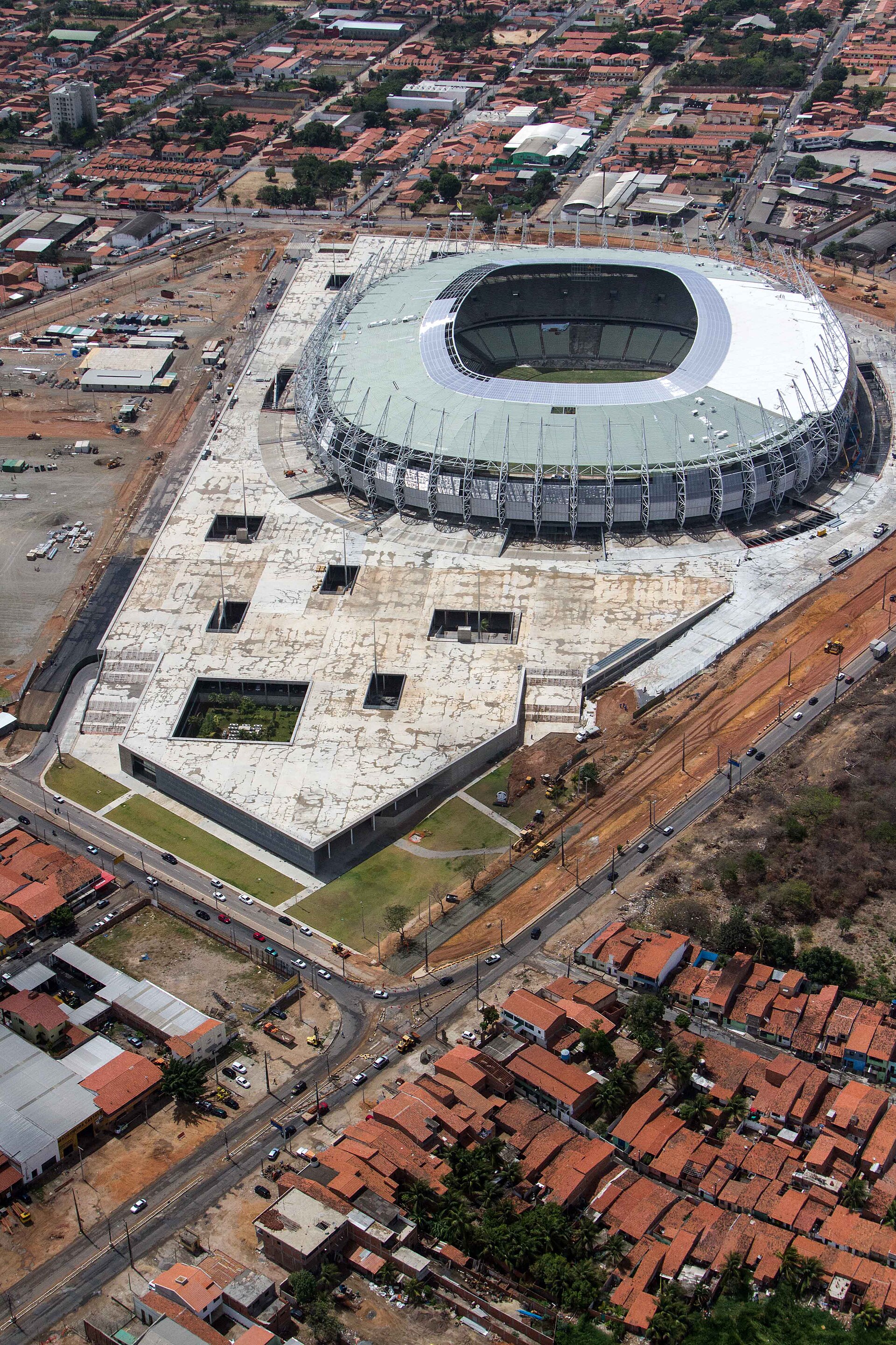 Fortaleza, Dezembro de 2012 - Obras da Arena Castelão. (Foto: Portal da Copa)