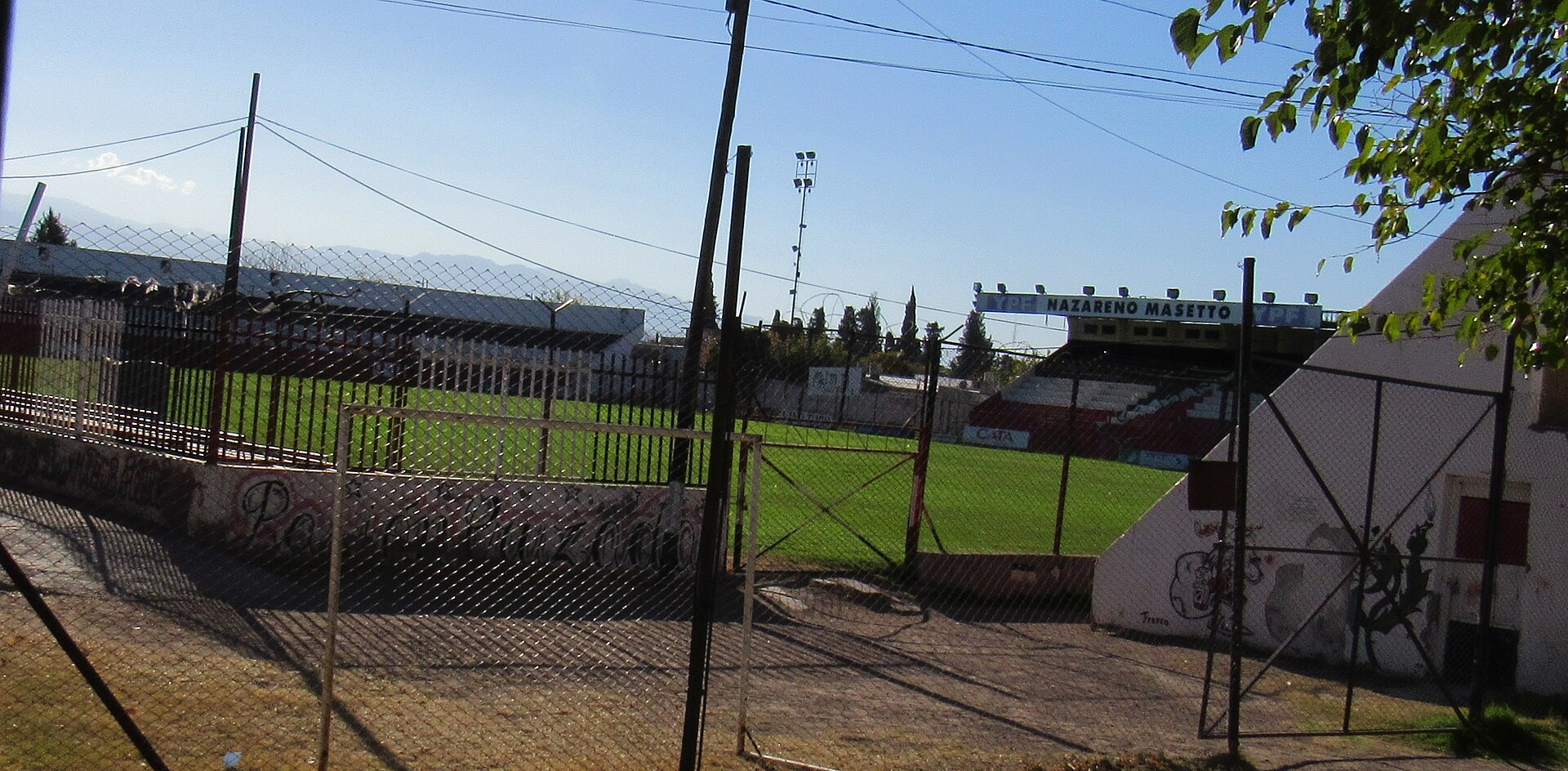 Instalaciones del Club Deportivo Maipu en Maipú, Mendoza, Argentina.