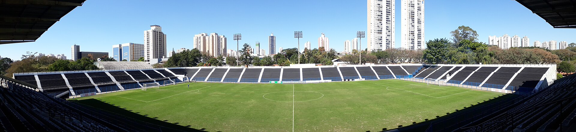 Estádio Alfredo Schürig, localizado no Parque São Jorge, sede social e administrativa do Corinthians