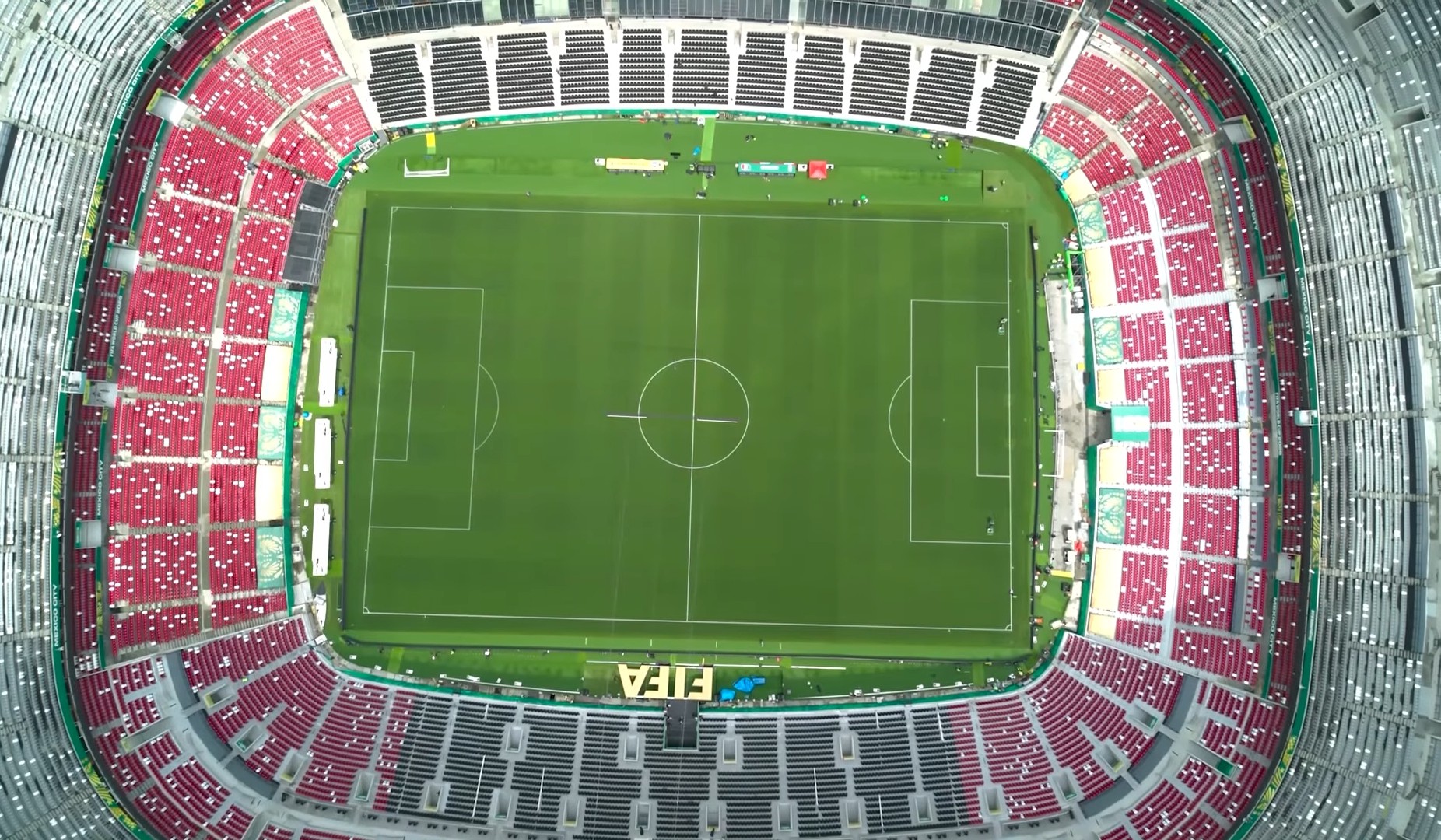 BUENOS DÍAS, MÉXICO ASÍ DESPIERTA EL ESTADIO CIUDAD DE MÉXICO PARA EL MUNDIAL