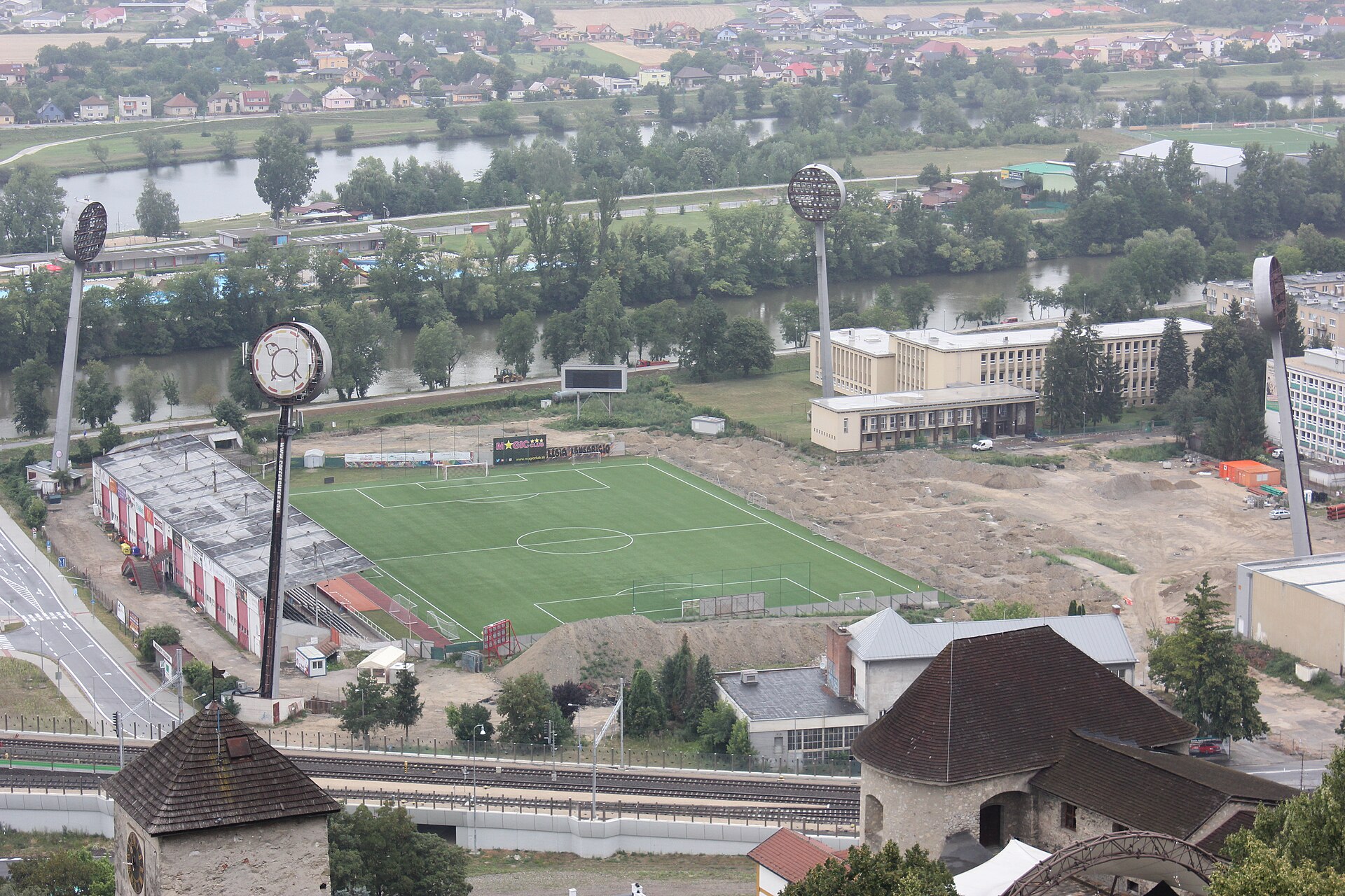 Trenčín - view from the castle