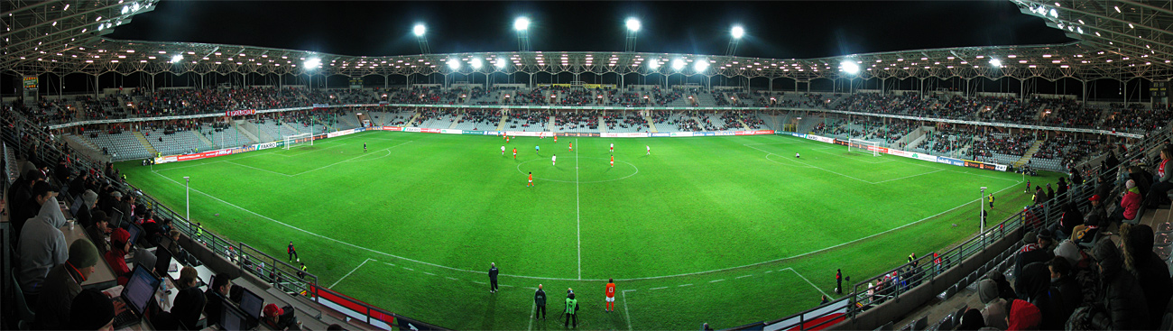 Stadium in Kielce.