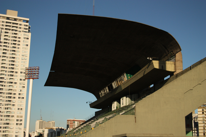 Techo de la platea inaugurada en 1971