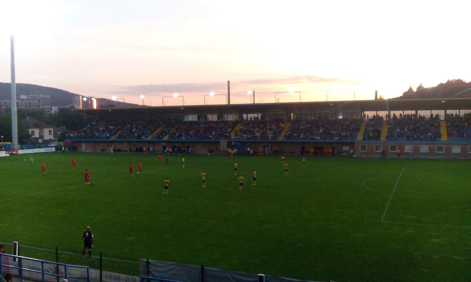 Fotbalový stadion Letná ve Zlíně