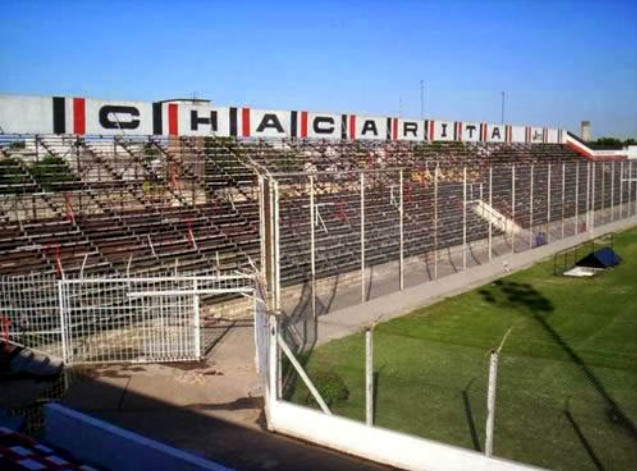 Grandstand of local team