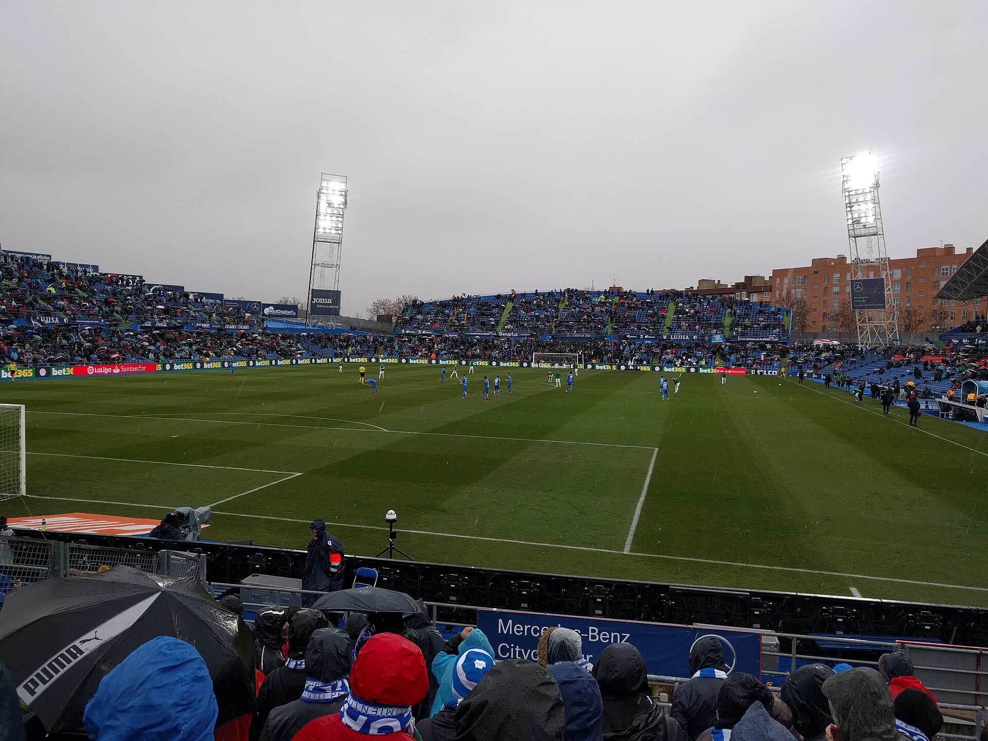 Match of Primera División, LaLiga 2017-18, Getafe CF 0:0 CD Leganés, Coliseum Alfonso Pérez