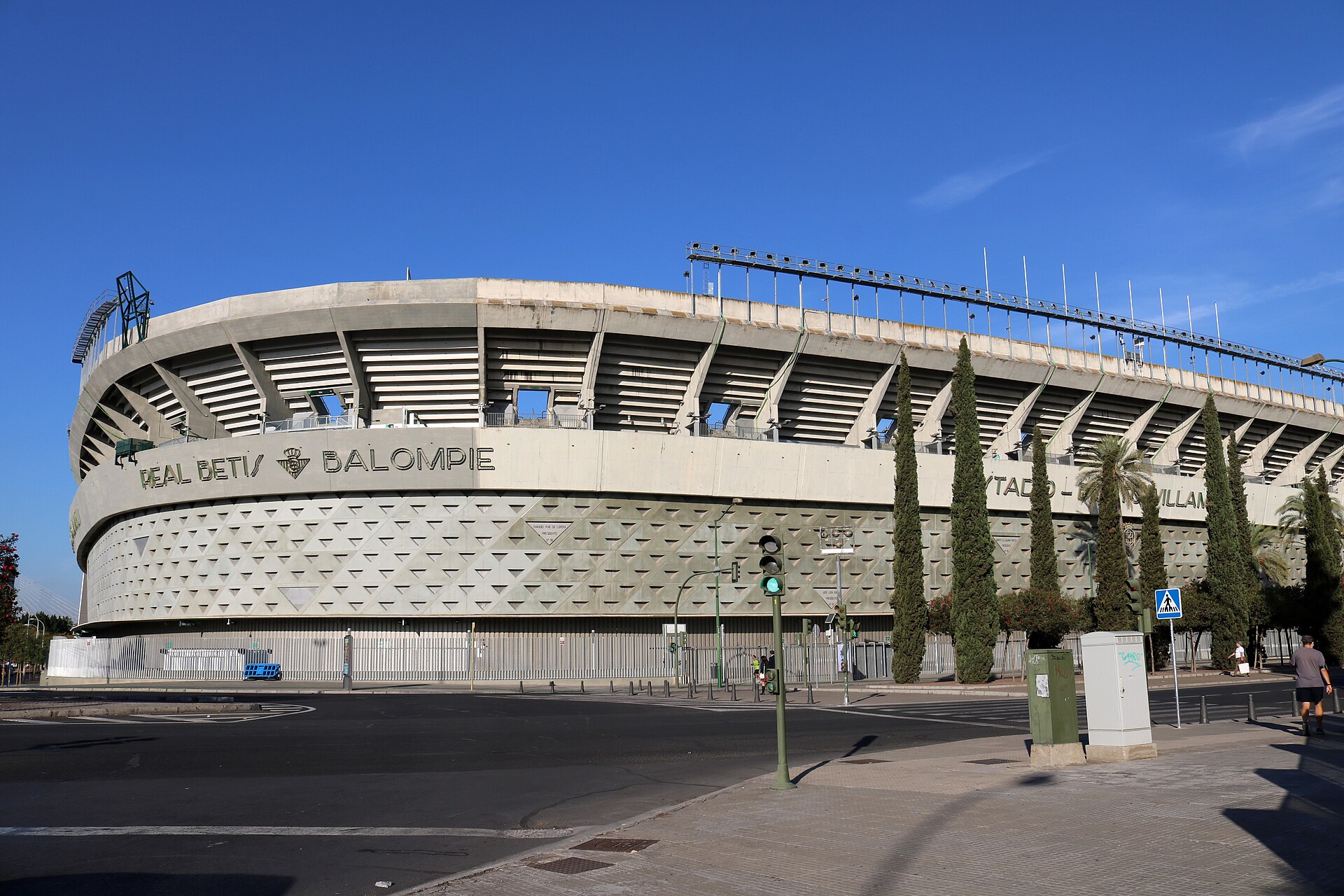 Stadium Estadio Benito Villamarín , in Sevilla , Spain