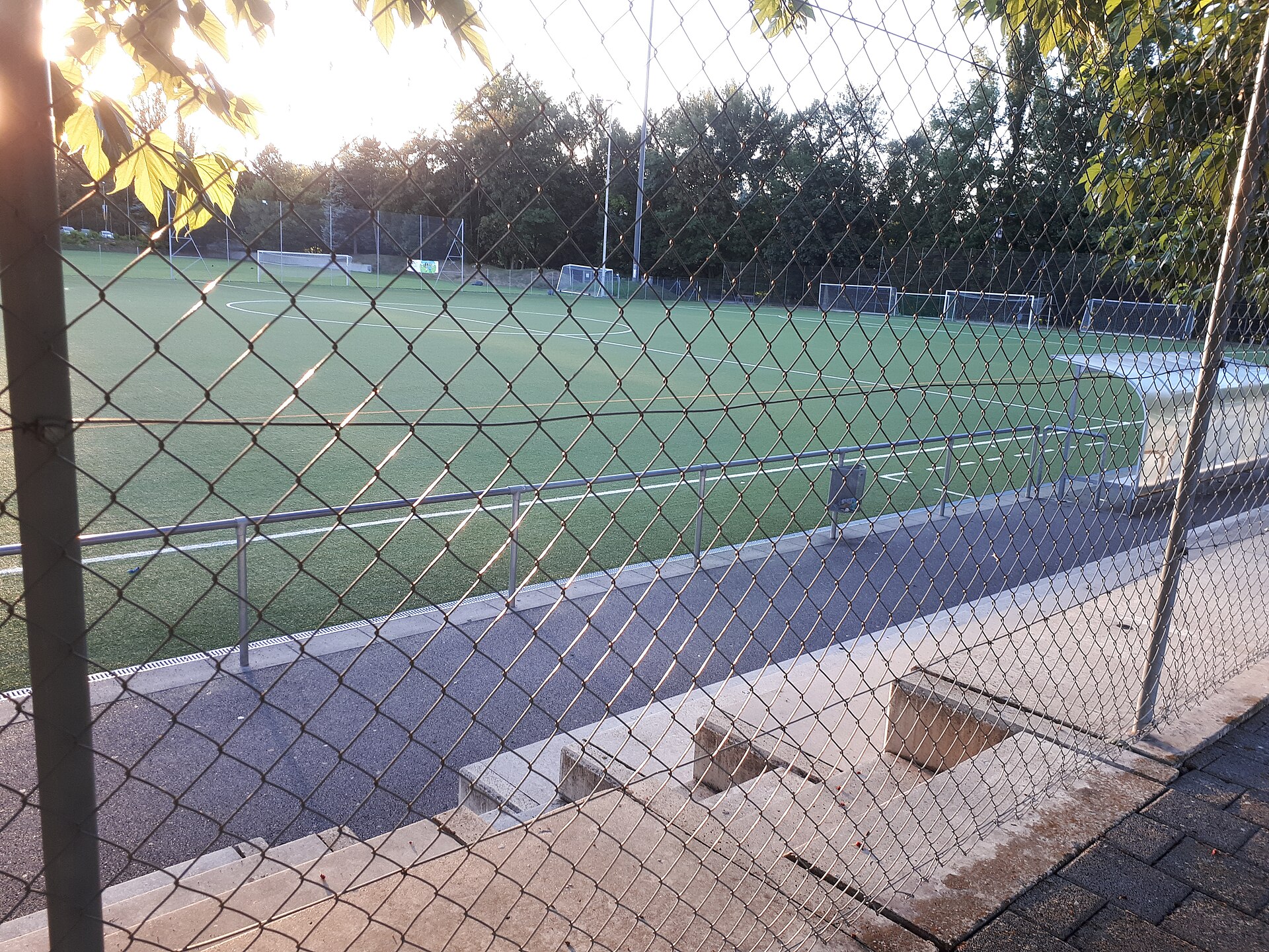 Terrain d'entraînement du Stade de la Fontenette.