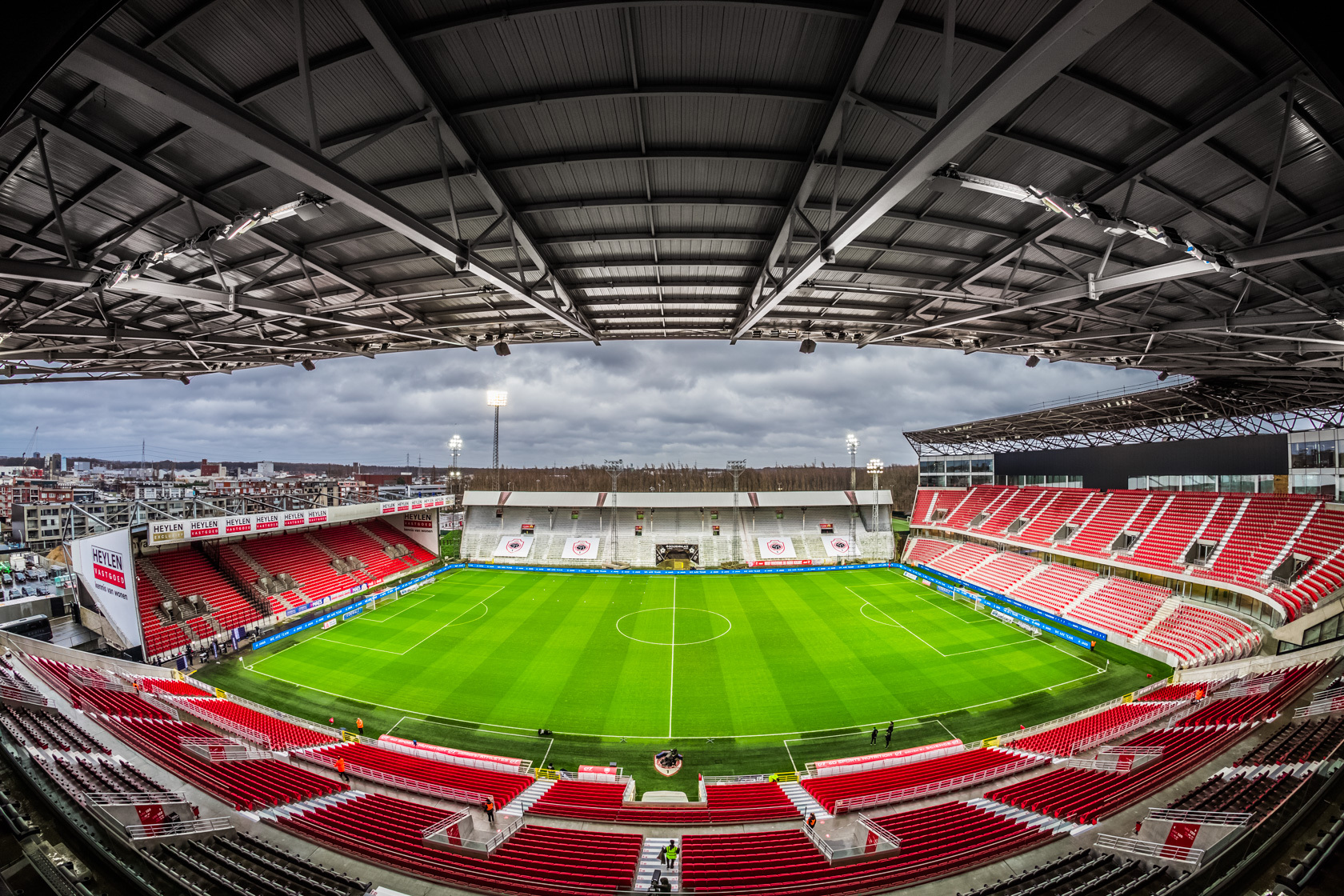 Footballstadium Royal Antwerp FC in Belgium