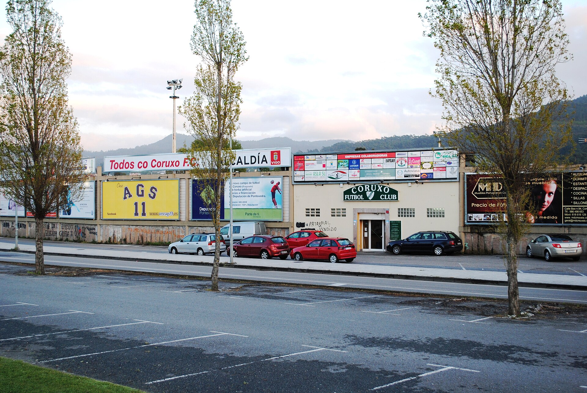 Campo do Vao, F C Coruxo, Vigo