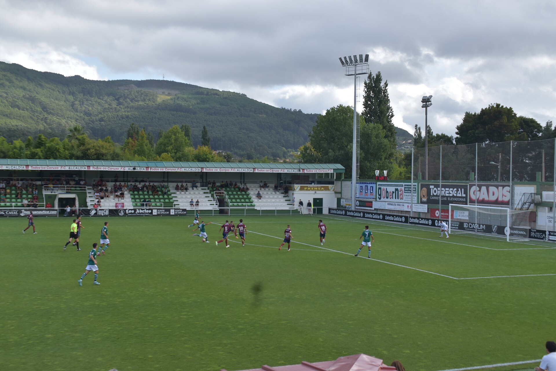 Coruxo FC - Pontevedra CF, partido da Copa Federación
