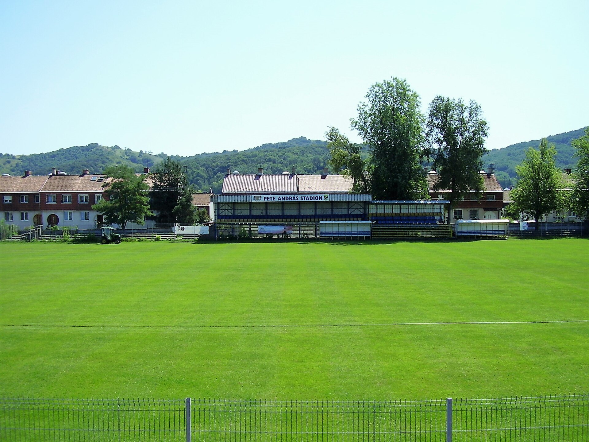 A kazincbarcikai Pete András Stadion 2017-ben