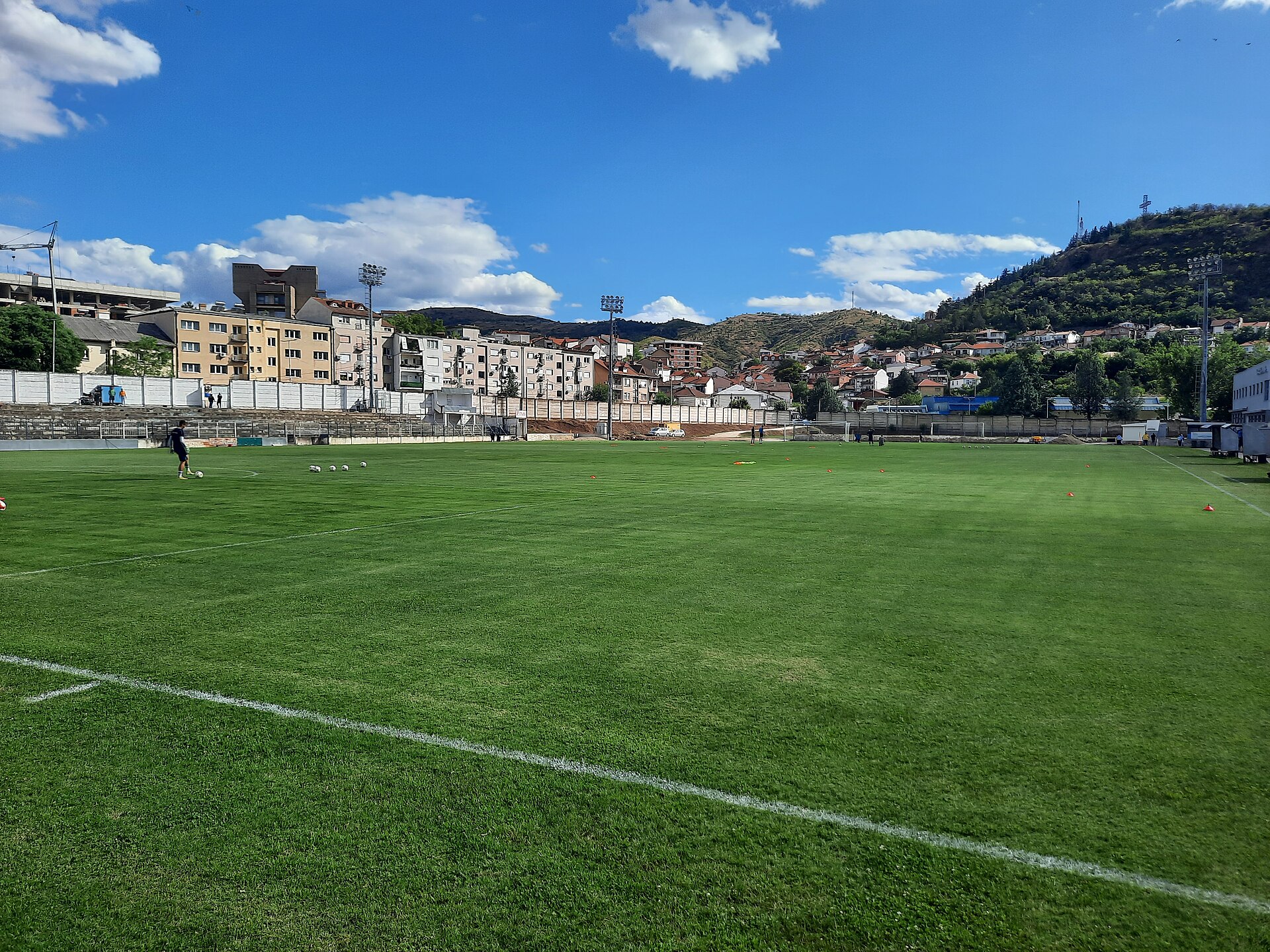 The Štip City Stadium‎.
