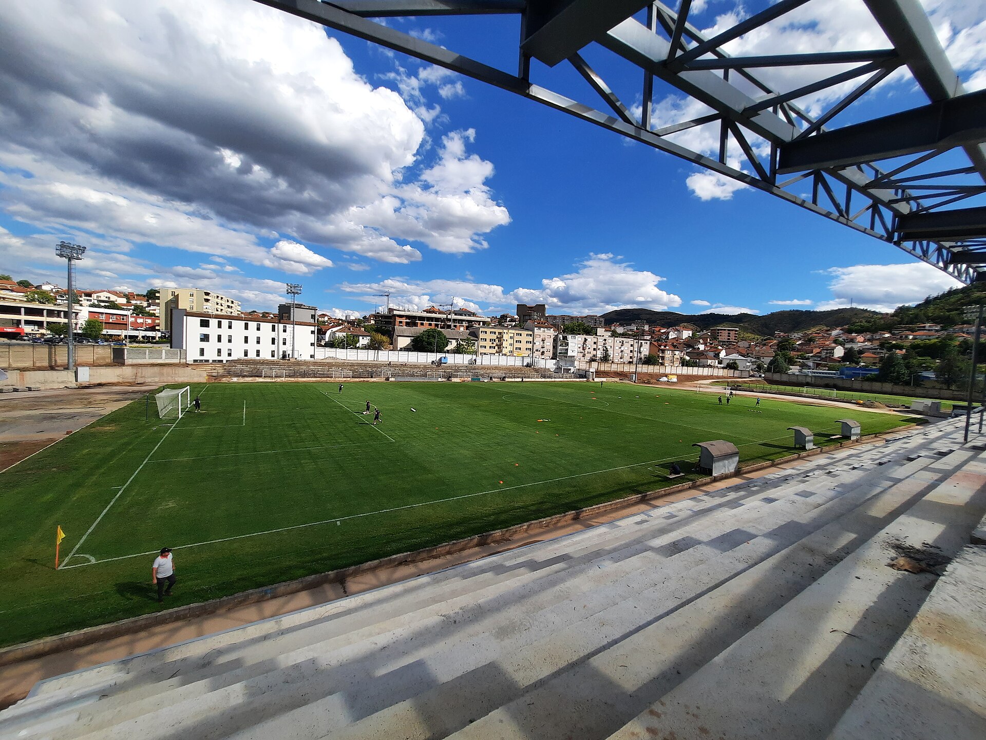 The Štip City Stadium‎.