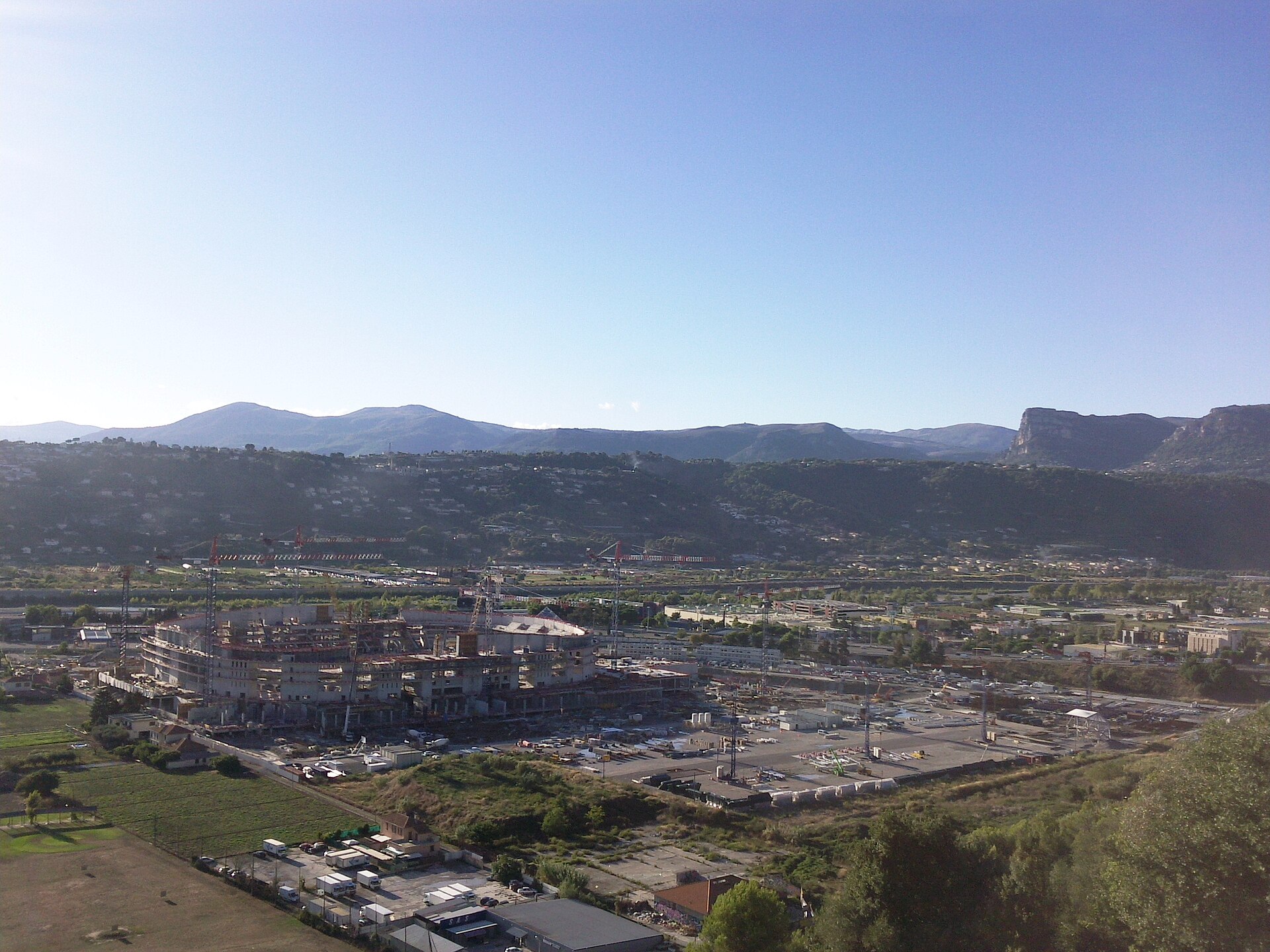 Vue sur les baous
