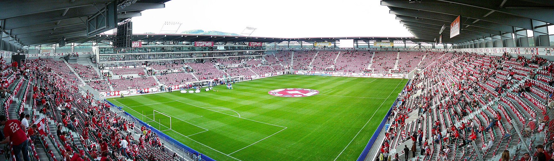 AFG Arena St. Gallen - Erstes Spiel SCHWEIZ : LIECHTENSTEIN - Vorbereitung EURO 2008