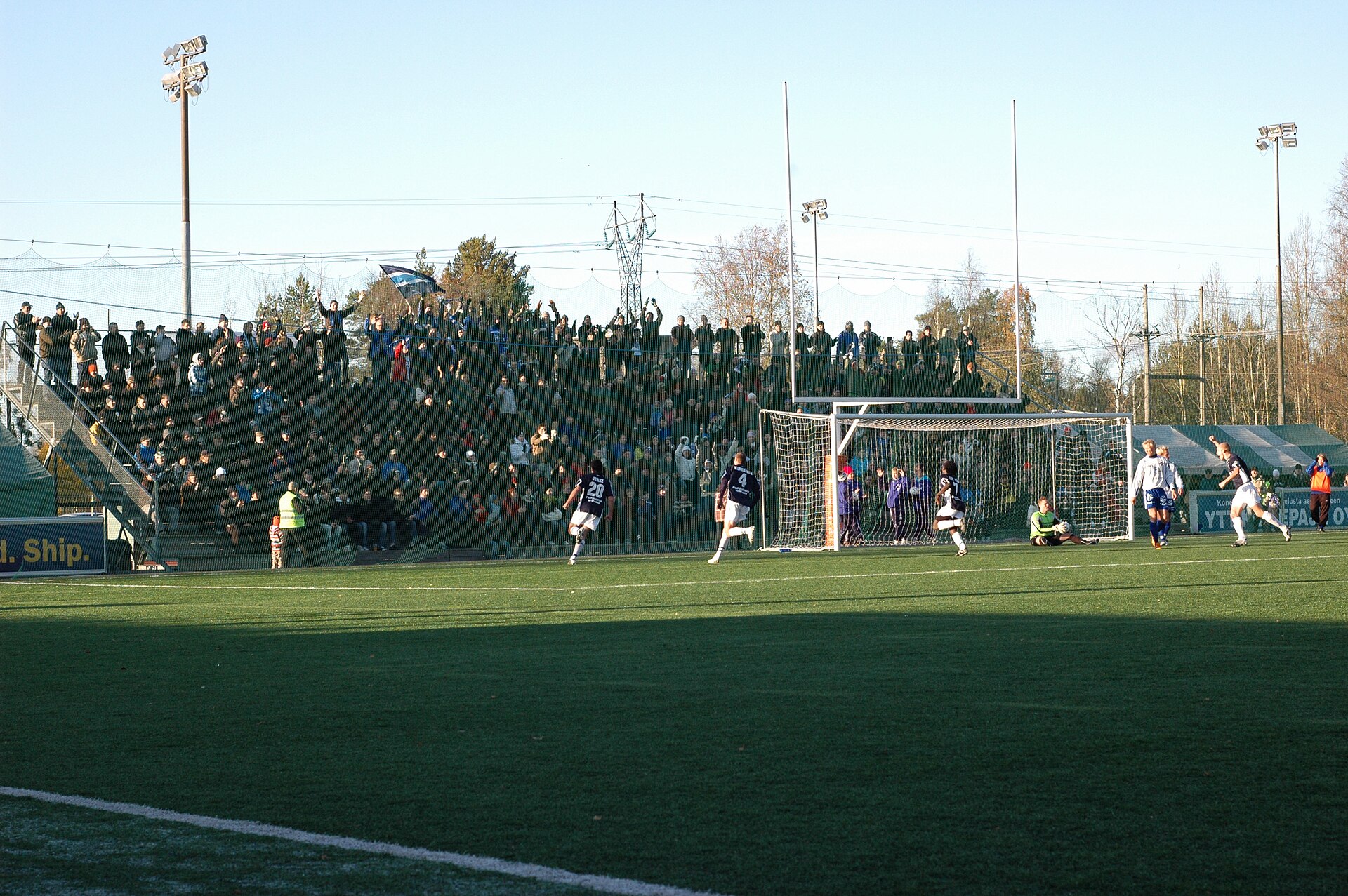 AC Oulu - FC Hämeenlinna 11.10.2009, Castrenin kenttä