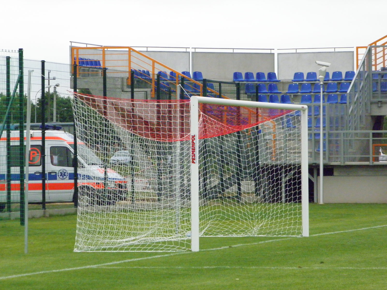 Siedlce-stadion na Błoniach-bramka