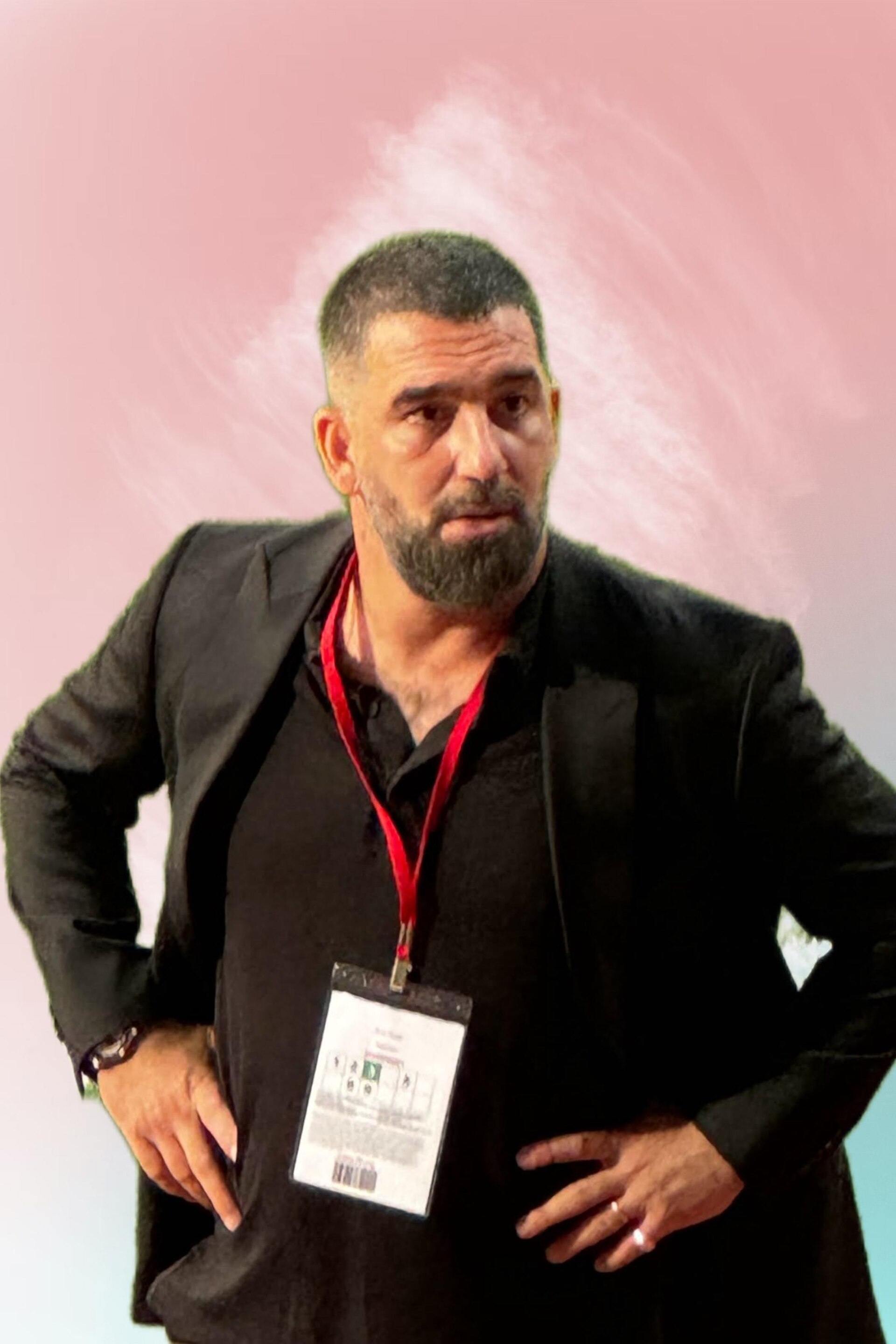 Arda Turan, head coach of Eyüpspor, during the Eyüpspor vs Trabzonspor match at Kasımpaşa Recep Tayyip Erdoğan Stadium on September 1, 2024.