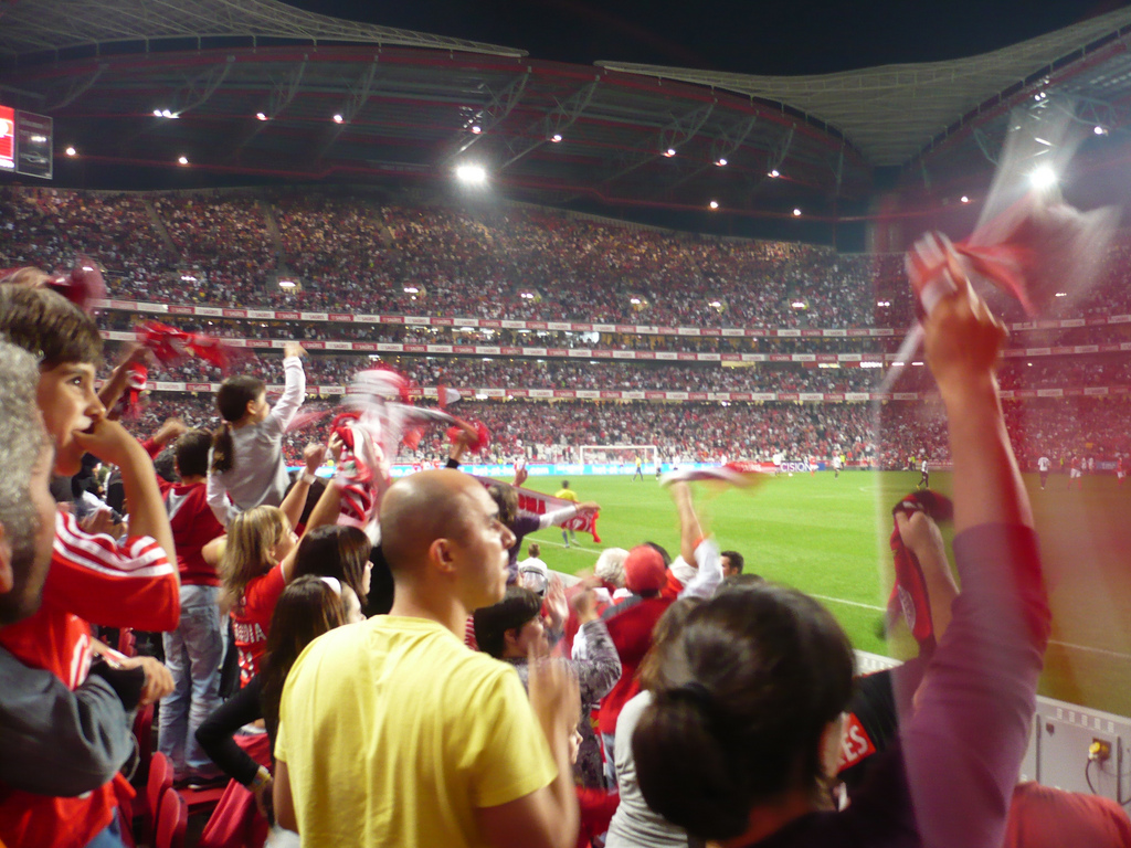 Luego del quinto gol (Saviola: Benfica 4 - Nacional 1) en el Estádio da Luz. Finalmente fueron 7 los goles válidos y dos los anulados (los dos de Benfica).