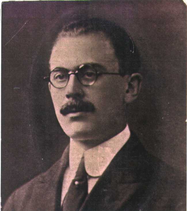 Portrait of Alfredo Martín Beranger, president of C.A. Temperley, murdered in 1923.