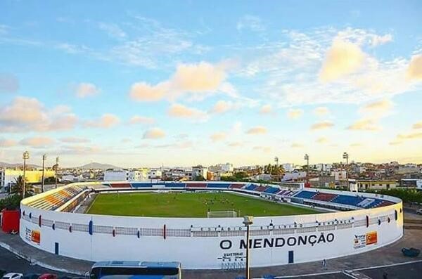 Estádio Mendonção localizado em Itabaiana-SE