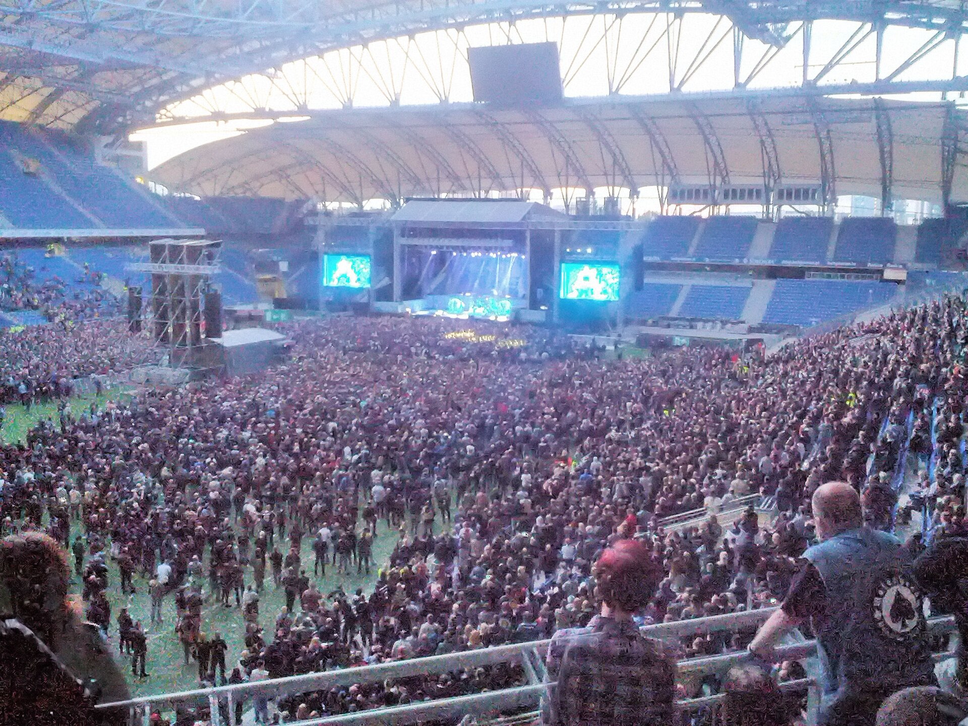 Concert of Iron Maiden , Municipal Stadium , Poznań , Polska
