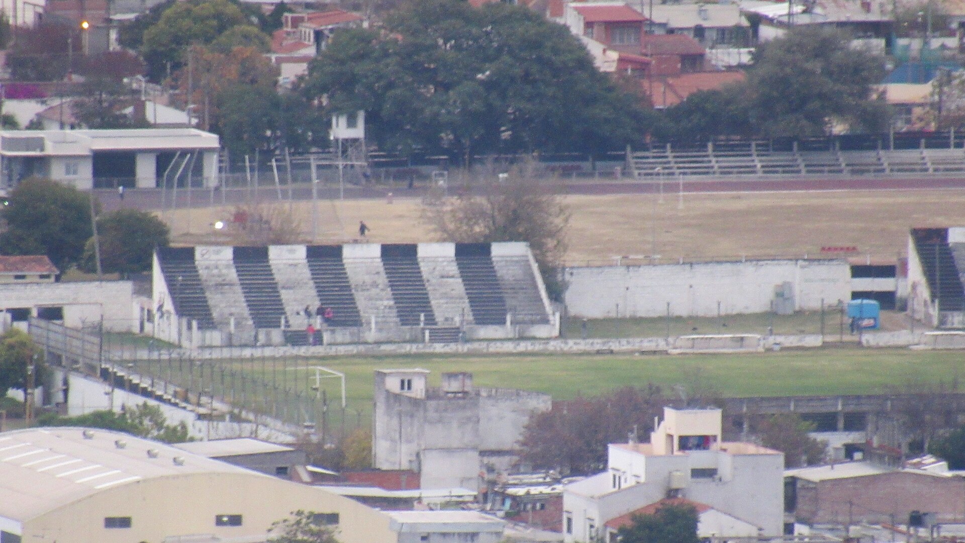 Estadio Doctor Luis Güemes de Central Norte desde el Cerro San Bernardo, Salta, Argentina