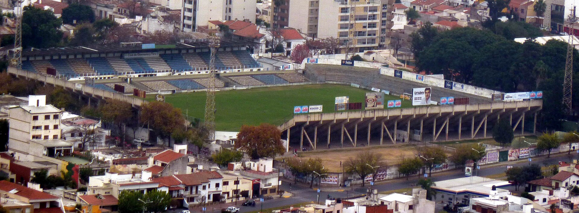 The stadium of Gimnasia y Tiro