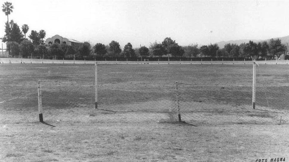 the stadium