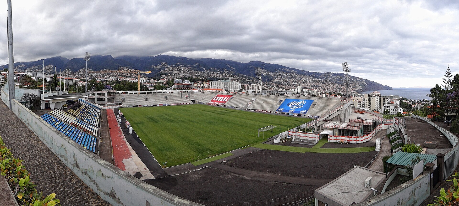 Estadio dos Barreiros in Funchal, Madeira, Portugal.