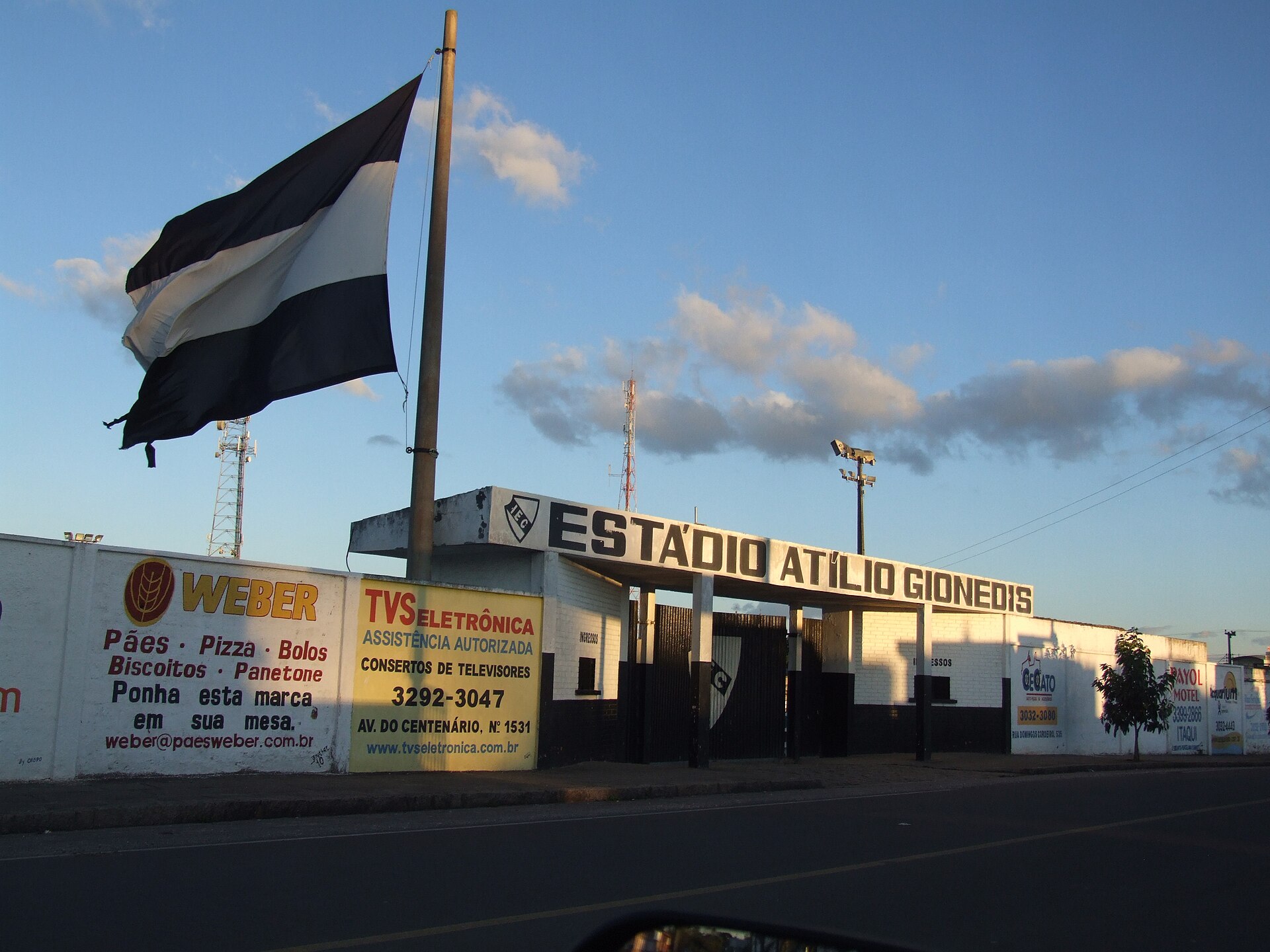 Atílio Gionédis Stadium in Campo Largo, Paraná, Brazil.