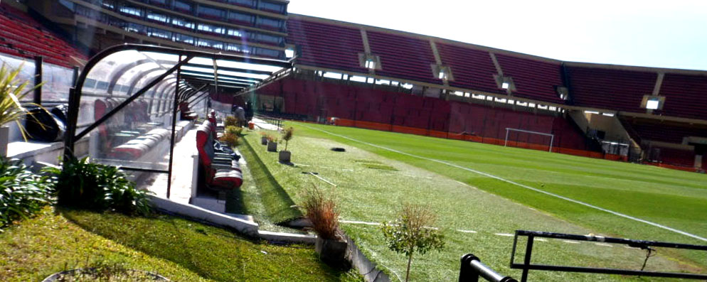 Sector de bancos de suplentes.