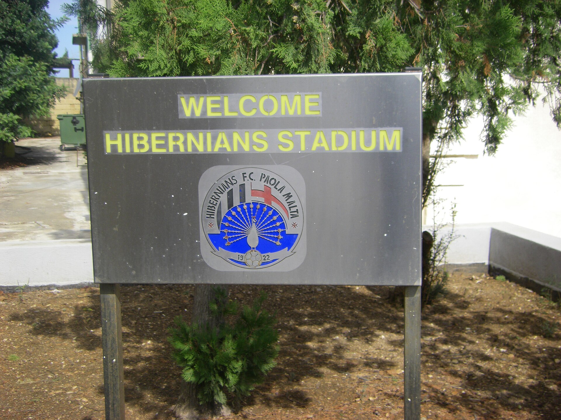 Hibernians Football Ground (Tony Bezzina Stadium), Paola, Malta