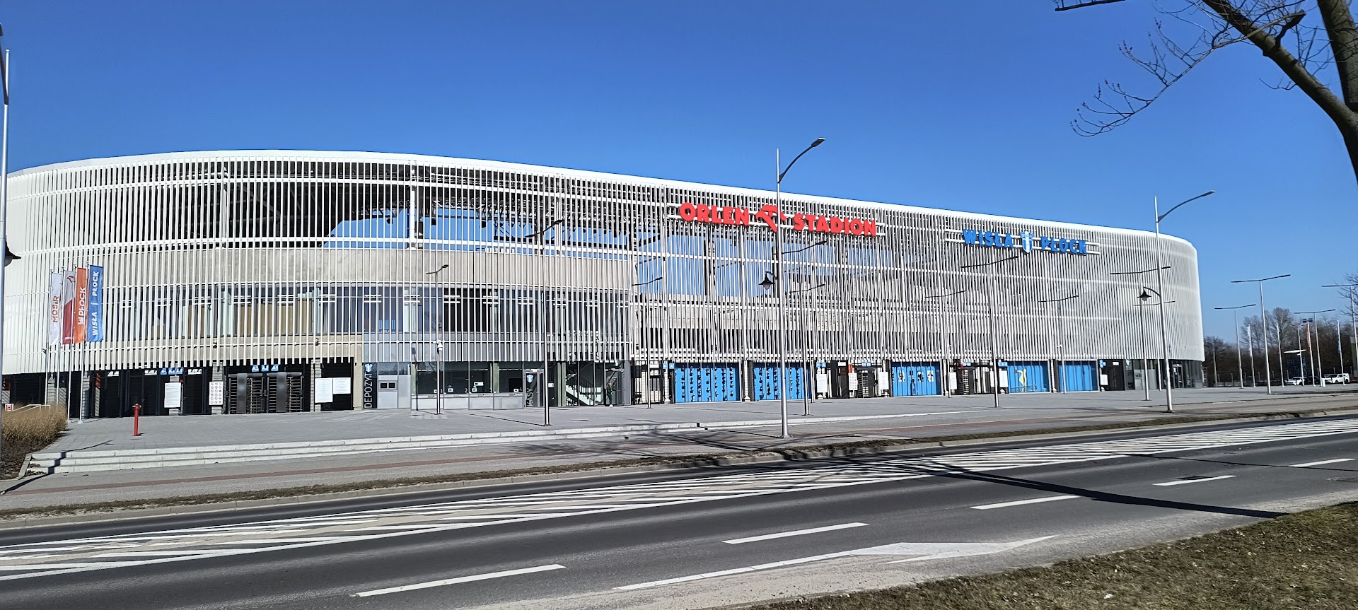 Orlen Stadion - zdjęcie zrobione 6 marca 2025 r.