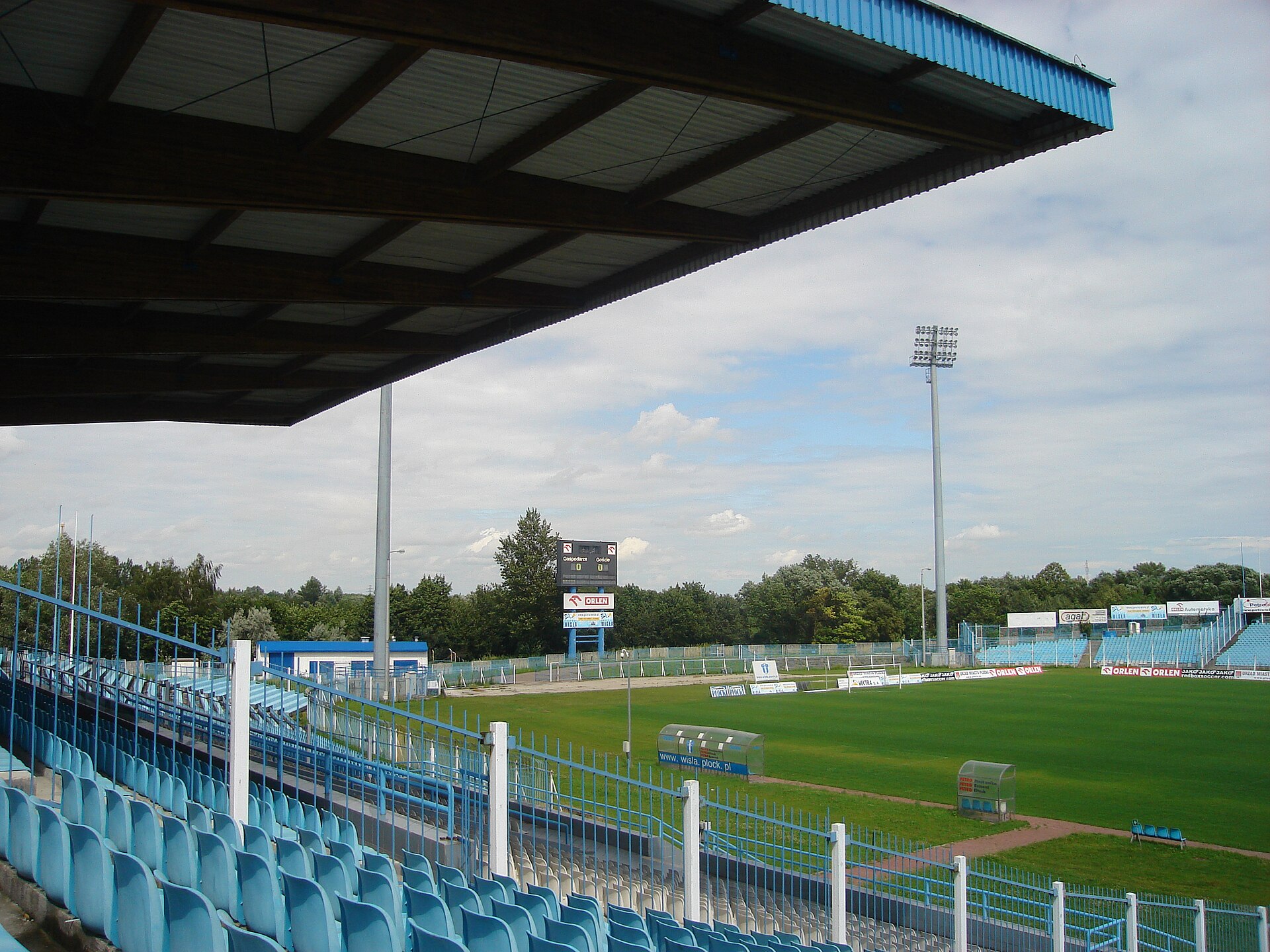 Kazimierz Górski Stadium, home ground of Wisła Płock