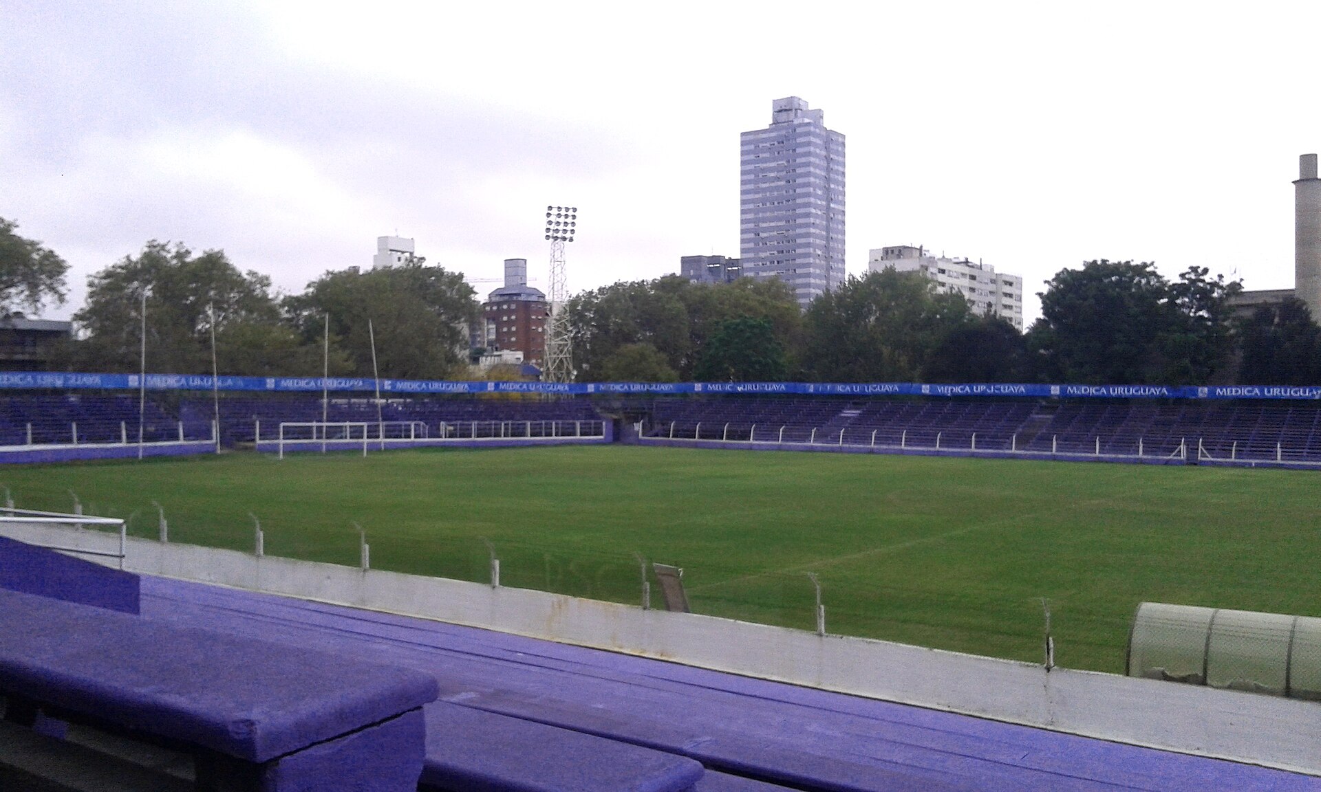 Estadio Luis Franzini, home of the Defensor Sporting football team, located in Parque Rodó, Montevideo, Uruguay