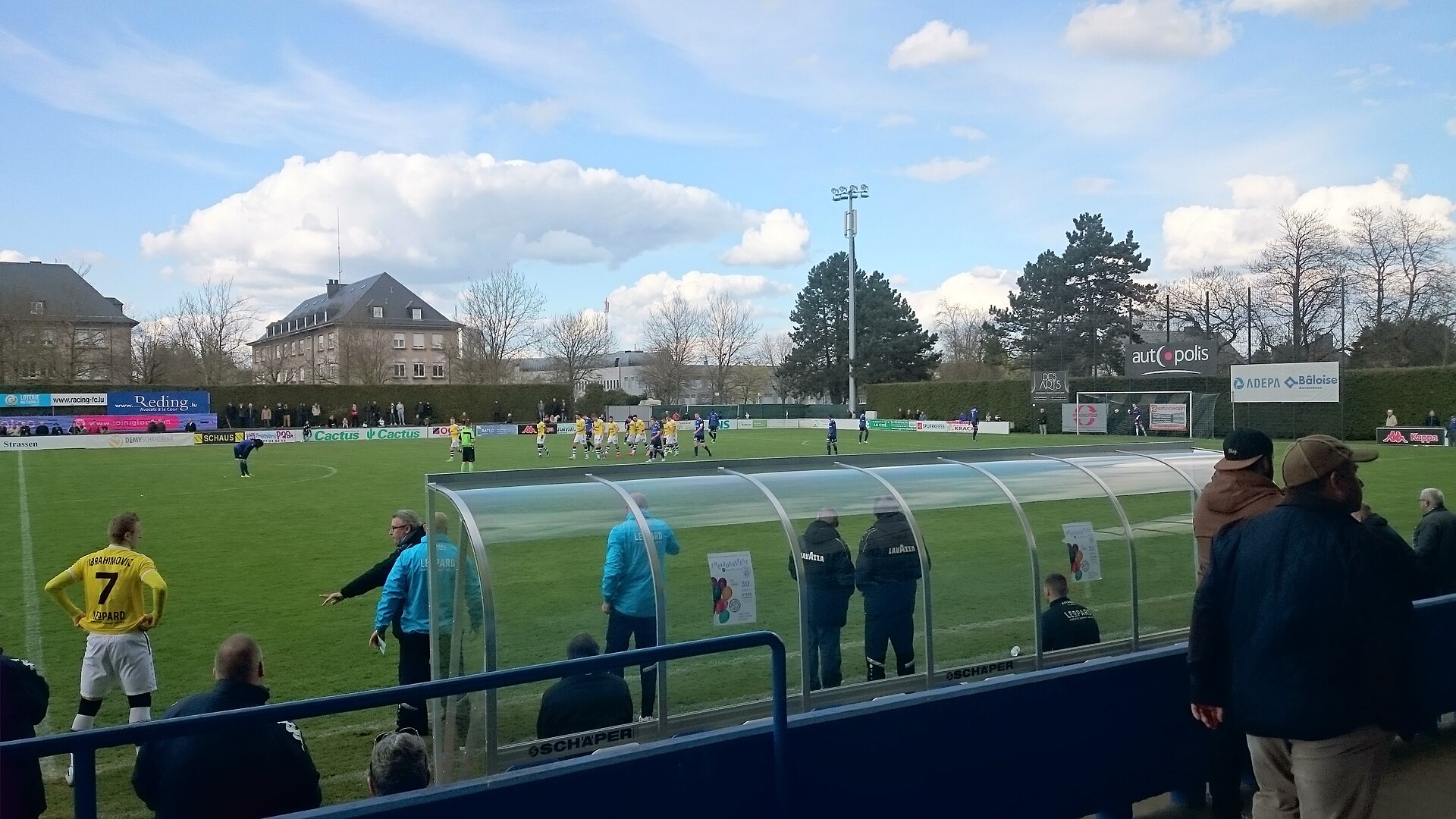 Racing FC Union Luxembourg - F91 Dudelange match, Luxembourg top division